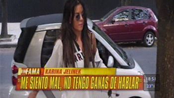 karina jelinek: siento mucho dolor karina jelinek: siento mucho dolor