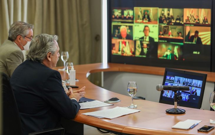 Alberto Fernández se retiró de una reunión del Mercosur en rechazo al gobierno de Bolivia