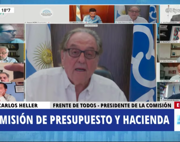 Diputados: reunión virtual de la comisión de Presupuesto y Hacienda