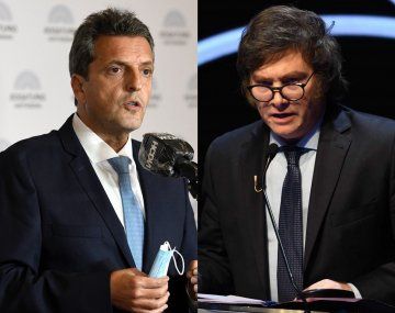 Massa y Milei presentan sus propuestas ante la Unión Industrial Argentina