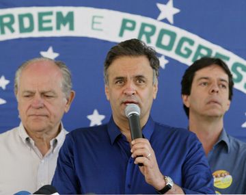 Neves apunta a los indecisos en Brasil