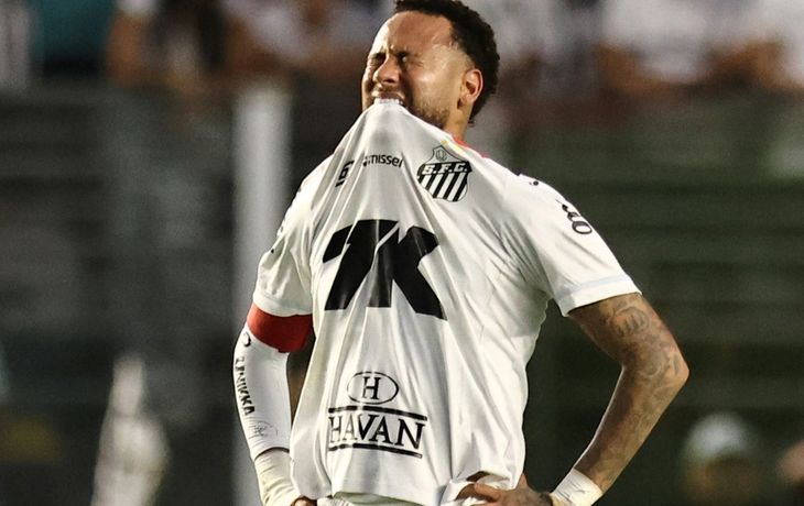 Neymar, otra vez en el ojo de la tormenta en Santos: el motivo por el que no jugará el clásico