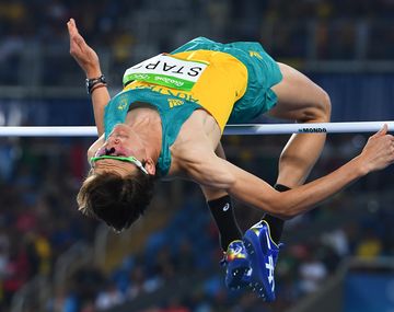 Un saltador olímpico hace enloquecer a los fanáticos por su nombre