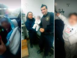 Este es el bebé que rescataron de la ribera del arroyo Este es el bebé que rescataron de la ribera del arroyo