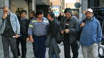 metrodelegados protestan contra el traspaso del subte