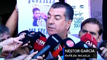 El mensaje del papá de Micaela a Mauricio Macri en medio del velorio El mensaje del papá de Micaela a Mauricio Macri en medio del velorio