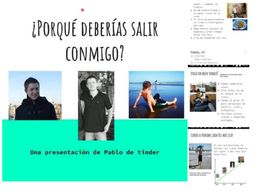¿Porqué deberías salir conmigo?, la original presentación de un chico en Tinder