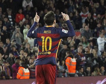Messi marcó el gol 500 en su carrera