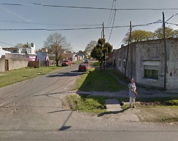 Se prendió fuego en la calle