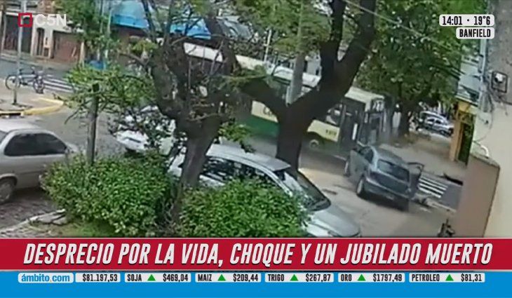 Seguirá preso el colectivero ebrio que atropelló a un jubilado