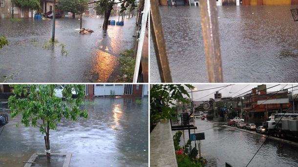 Mirá las imágenes y los videos del fuerte temporal que azotó a la provincia de Buenos Aires