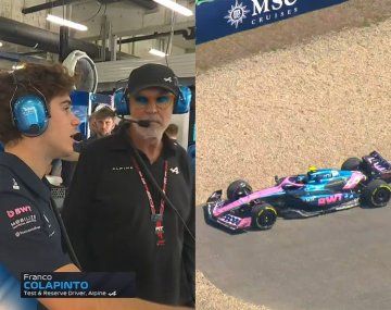 Tensión: la reacción de Colapinto al abandono de Doohan en la FP1