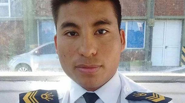 Cabo primero David Adolfo Melián.