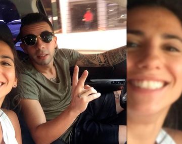 Cinthia Fernández y Matías Defederico