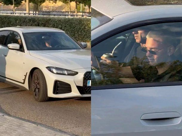 El impactante auto de lujo con el que llegó Franco Mastantuono al predio del Real Madrid