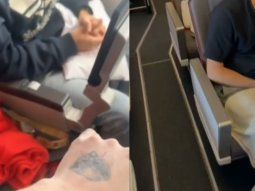 Los videos inéditos de Dillom buscando a La Pistarini por el avión