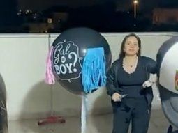 Un globo para revelar el sexo del bebé y un final inesperado: el video es viral