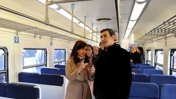 la presidenta inauguro la extension del ferrocarril san martin en pilar la presidenta inauguro la extension del ferrocarril san martin en pilar