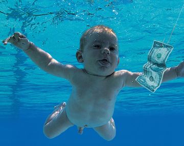 Mirá cómo está el bebé de la portada de Nevermind