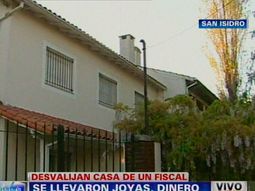 Asaltaron y desvalijaron la casa de un fiscal antisecuestros