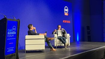 Martín Migoya, CEO y cofundador de Globant, en el Cuti Business Forum 2022. (Foto: @CutiUy) Martín Migoya, CEO y cofundador de Globant, en el Cuti Business Forum 2022. (Foto: @CutiUy)