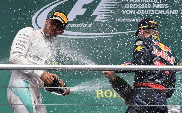 Imparable: el campeón Hamilton volvió a ganar en Alemania