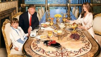 La ilusión óptica en una foto de Donald Trump que se viralizó La ilusión óptica en una foto de Donald Trump que se viralizó