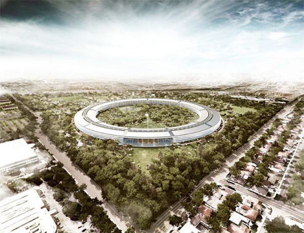Apple comenzará a construir su campus nave espacial