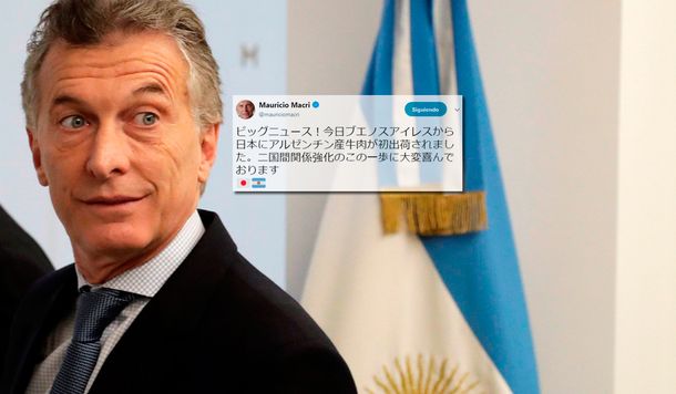 Macri tuiteó en japonés y generó una catarata de respuestas insólitas
