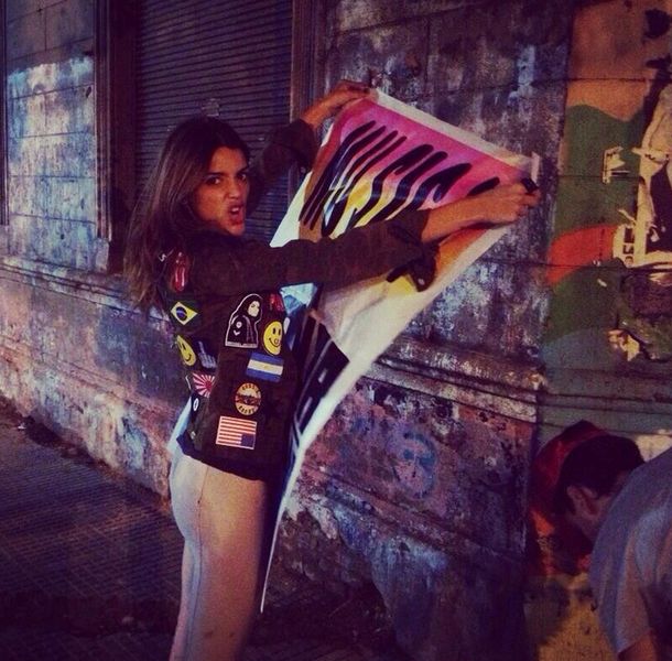 ¿Por qué Calu Rivero empapeló toda la Ciudad con carteles?