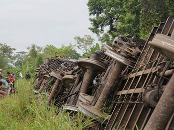 Descarriló tren en México con inmigrantes ilegales: 5 muertos