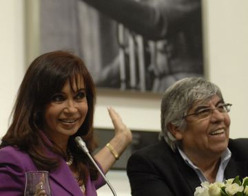 Cristina Kirchner y Hugo Moyano