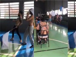 Un ajedrecista contó con su propia hinchada