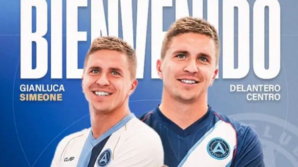 Gianluca Simeone vuelve del retiro para jugar con los hermanos de Julián Álvarez