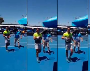 El festejo futbolero de Nicolás Kicker en Australia: ¿a qué equipo le dedicó su triunfo?