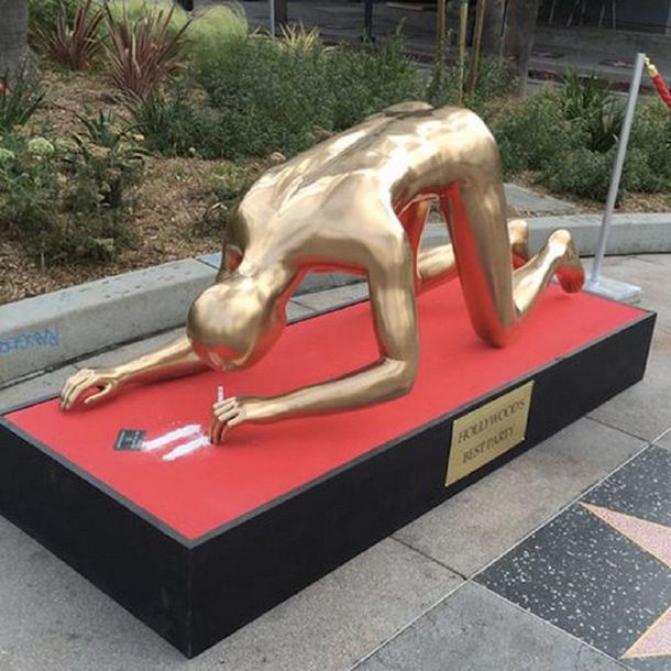 Un Oscar tomando cocaína fue encontrado en el medio de Hollywood
