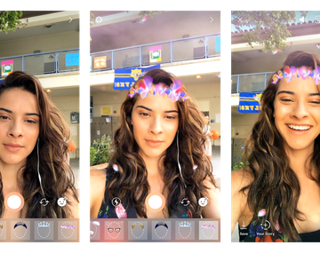 Instagram agrega filtros para selfies