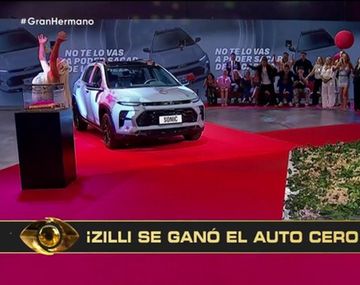 Yanina Zilli ganó el auto en Gran Hermano.