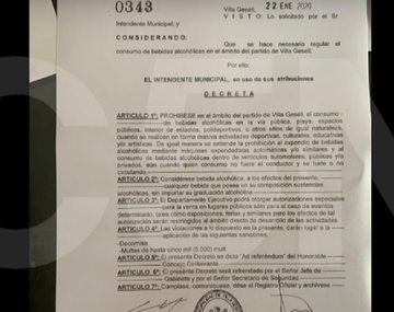 Villa Gesell: prohíben el consumo de bebidas alcohólicas en la vía pública