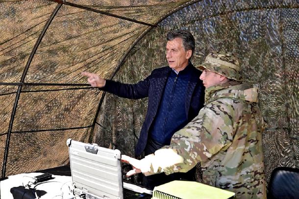 Macri desplegó al Ejército para seguridad interior - Crédito:&nbsp;@Ejercito_Arg