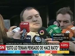 hablo el hermano de una de las victimas de pilar: esto fue premeditado hablo el hermano de una de las victimas de pilar: esto fue premeditado