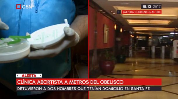 Una clínica abortista, a metros del centro porteño