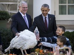 El presidente Obama encabezó el acto en la Casa Blanca El presidente Obama encabezó el acto en la Casa Blanca