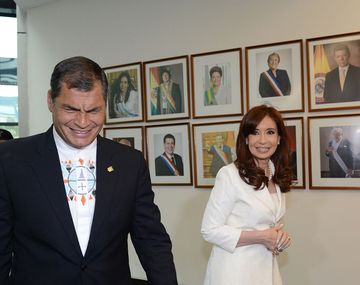 Cristina Kirchner participa de la cumbre de mandatarios de la UNASUR