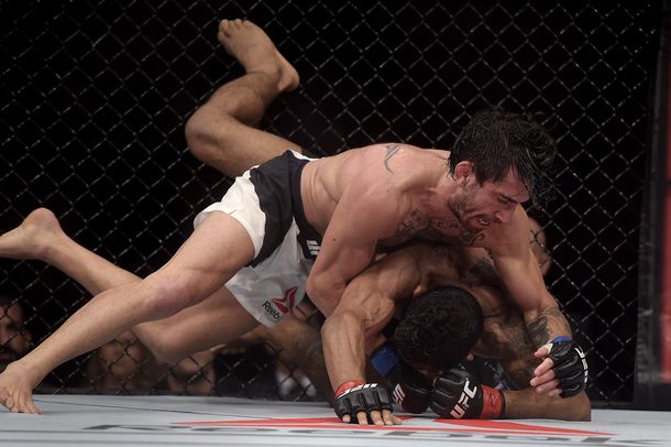 El argentino Cannetti, descalificado de su pelea en UFC por una sustancia prohibida