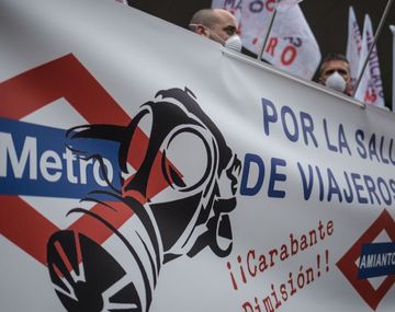 España también paró por el amianto en las formaciones del subte