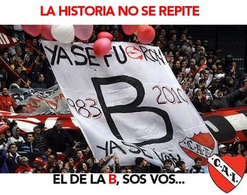 Las cargadas de Independiente para Racing