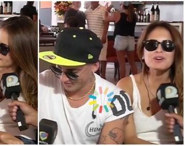 El Polaco y Silvina Luna, juntos en Intrusos