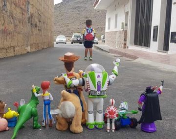 La conmovedora foto de un nene en su vuelta a clases que se volvió viral