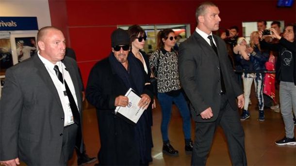 Llegó Al Pacino a la Argentina.&nbsp;